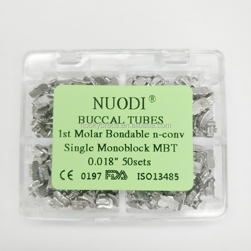 Dental Orthodontic Bucaal tubes 1st Molar Dental Orthodontic Molar Tubes