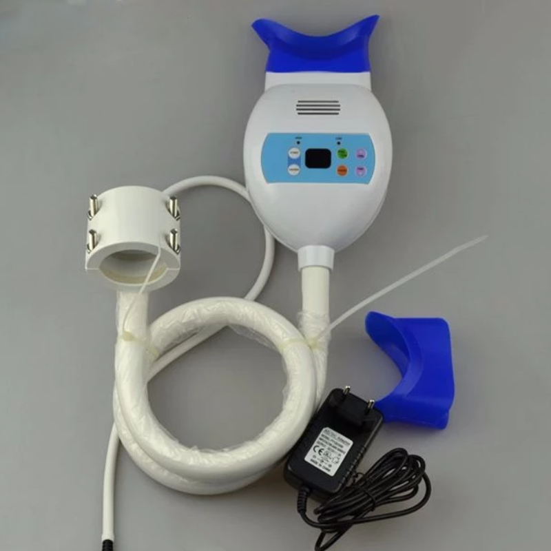 Dental blue cold teeth whitening light mobile portable dental teeth whitening machine with LED light