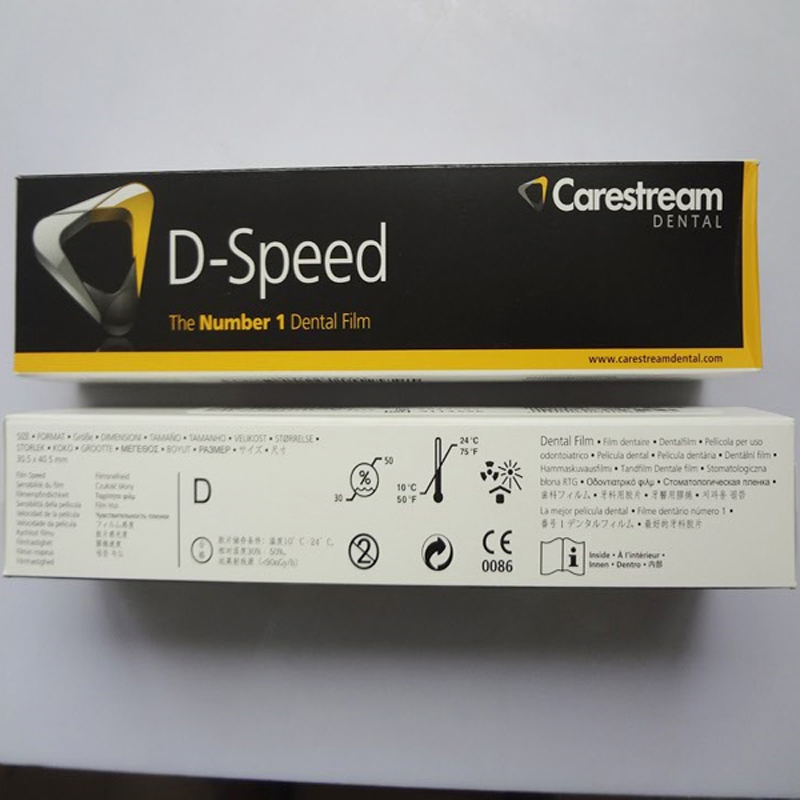 high quality dental x-ray film kodak carestream D-Speed film D 88+ barrier film dental