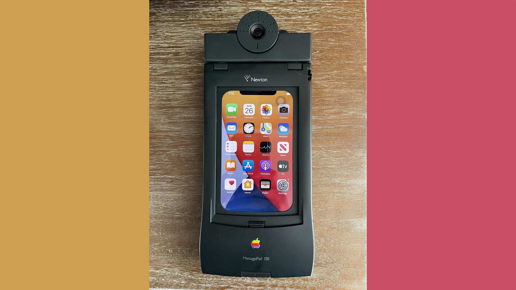 'For All Mankind' stuffed an iPhone 12 Pro Max inside an Apple Newton | iMore