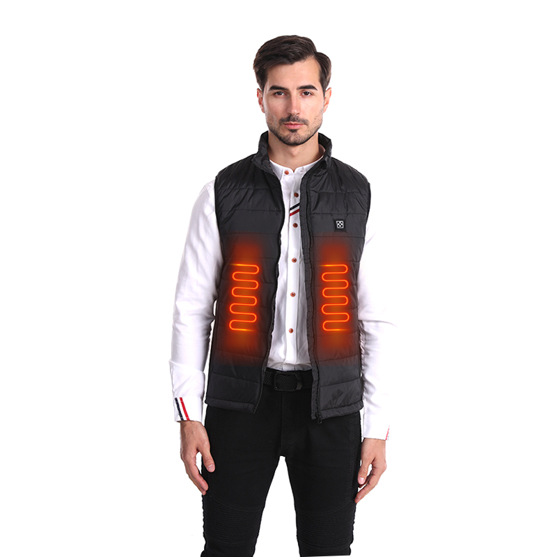 Factory Direct Custom Men's <a href='/heated-vest/'>Heated Vest</a> - Wholesale Winter Warmth for Outdoor Activities