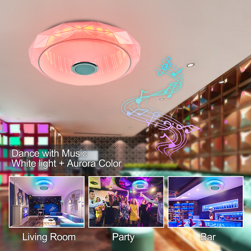 LED Music Ceiling Light