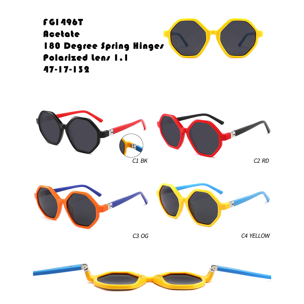 Kids 180 Degree Spring Hinges <a href='/acetate-sunglasses/'>Acetate Sunglasses</a> W355281496T