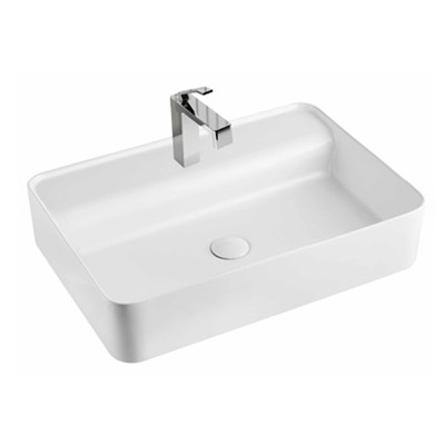 Factory Direct Modern Porcelain <a href='/bathroom/'>Bathroom</a> Vessel Sink - White Ceramic Art <a href='/basin/'>Basin</a> for Lavatory Vanity Cabinet - Buy Now!