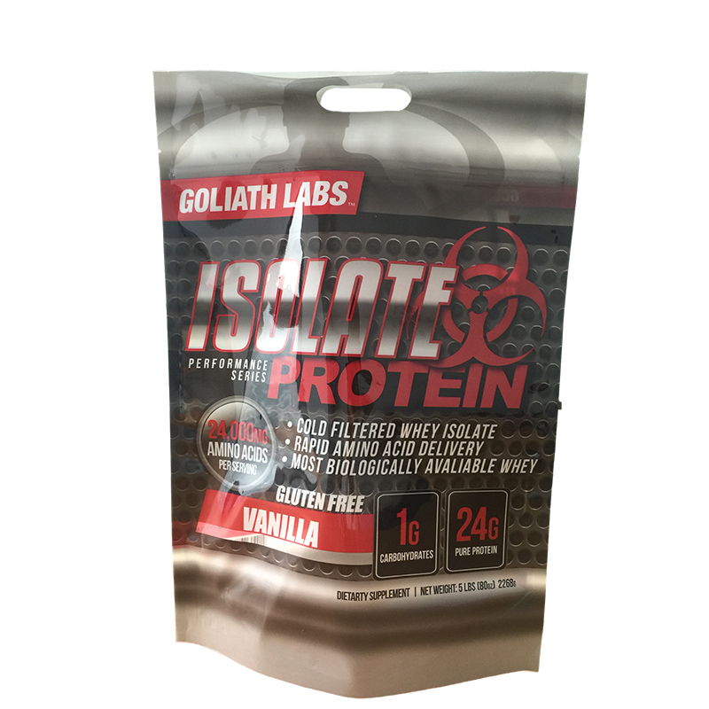 Food Grade Printed Protein Powder <a href='/packaging-stand/'>Packaging Stand</a> Up Bags
