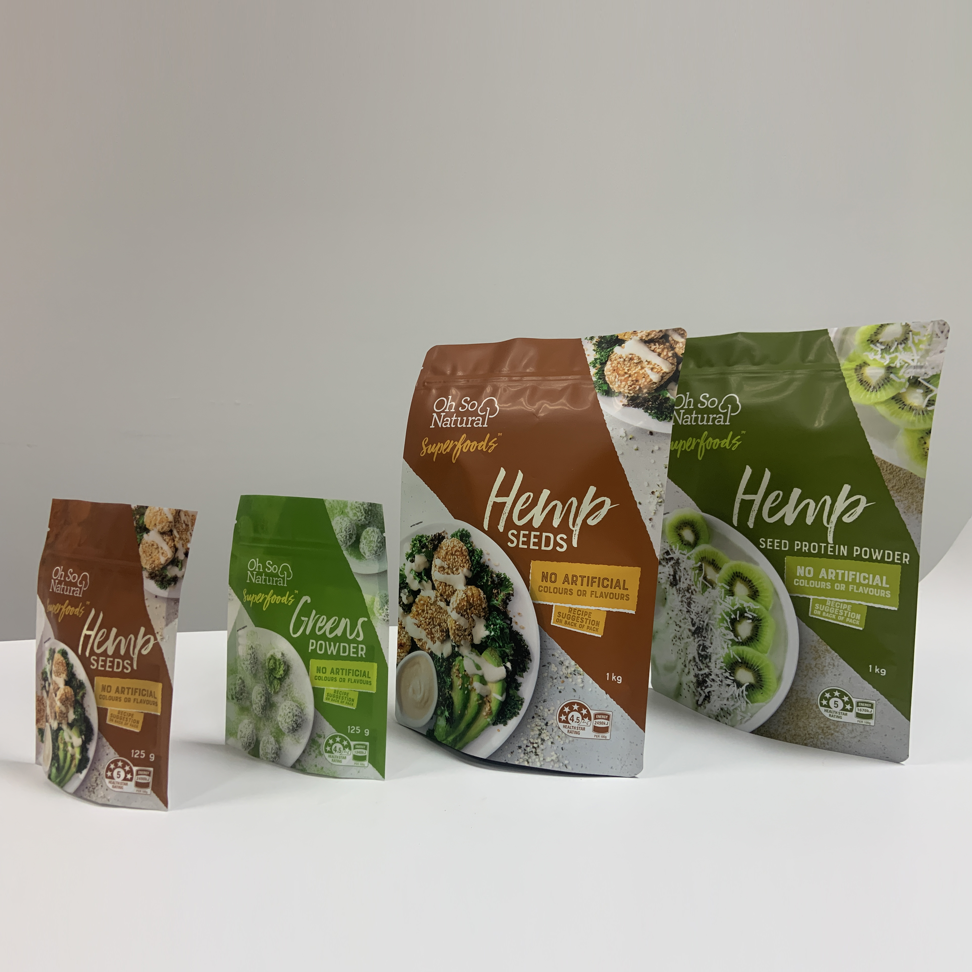 Quality Custom Printed Stand Up Pouch Bag for Hemp Seed Packaging | Trusted Factory
