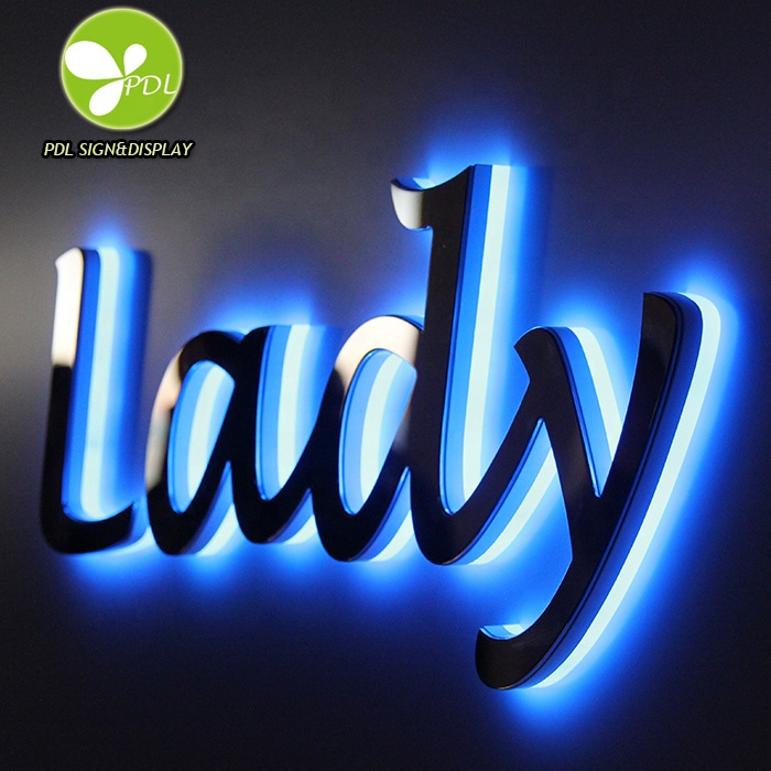 Premium Factory-Made Waterproof IP 67 PDL Outdoor Backlit 3D Channel Letters Sign