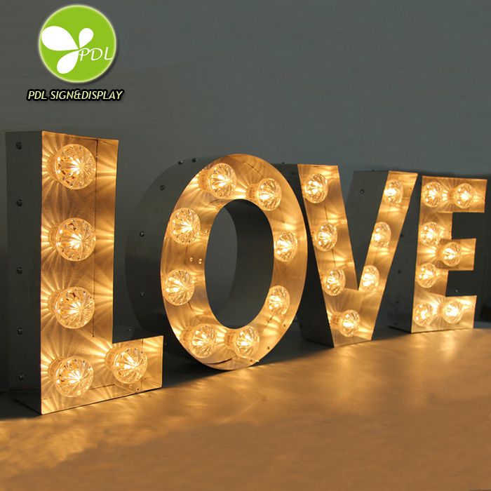 Premium LED Marquee Signs for Wedding Events | Factory-Made LED Bulbs