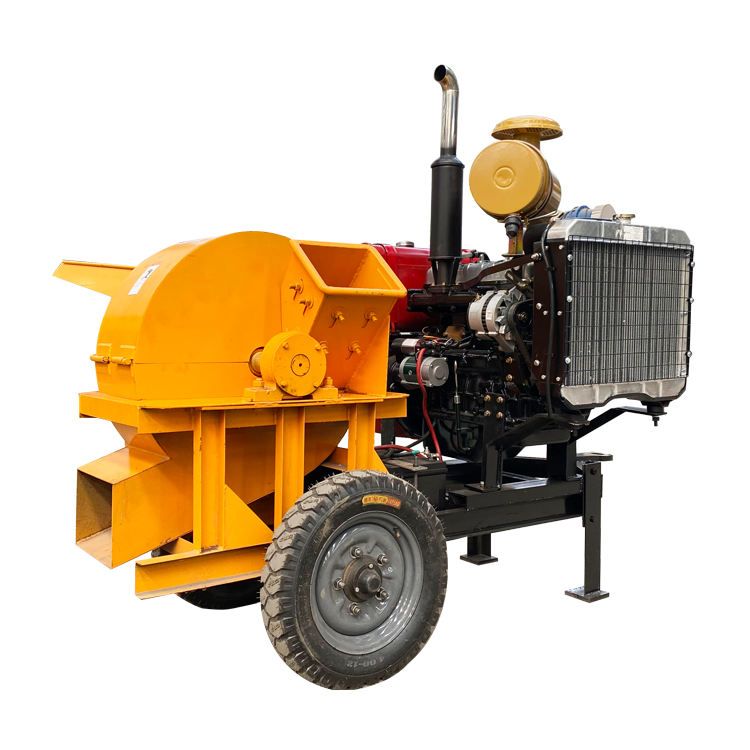 Waste Wood Sawdust Crusher Machine