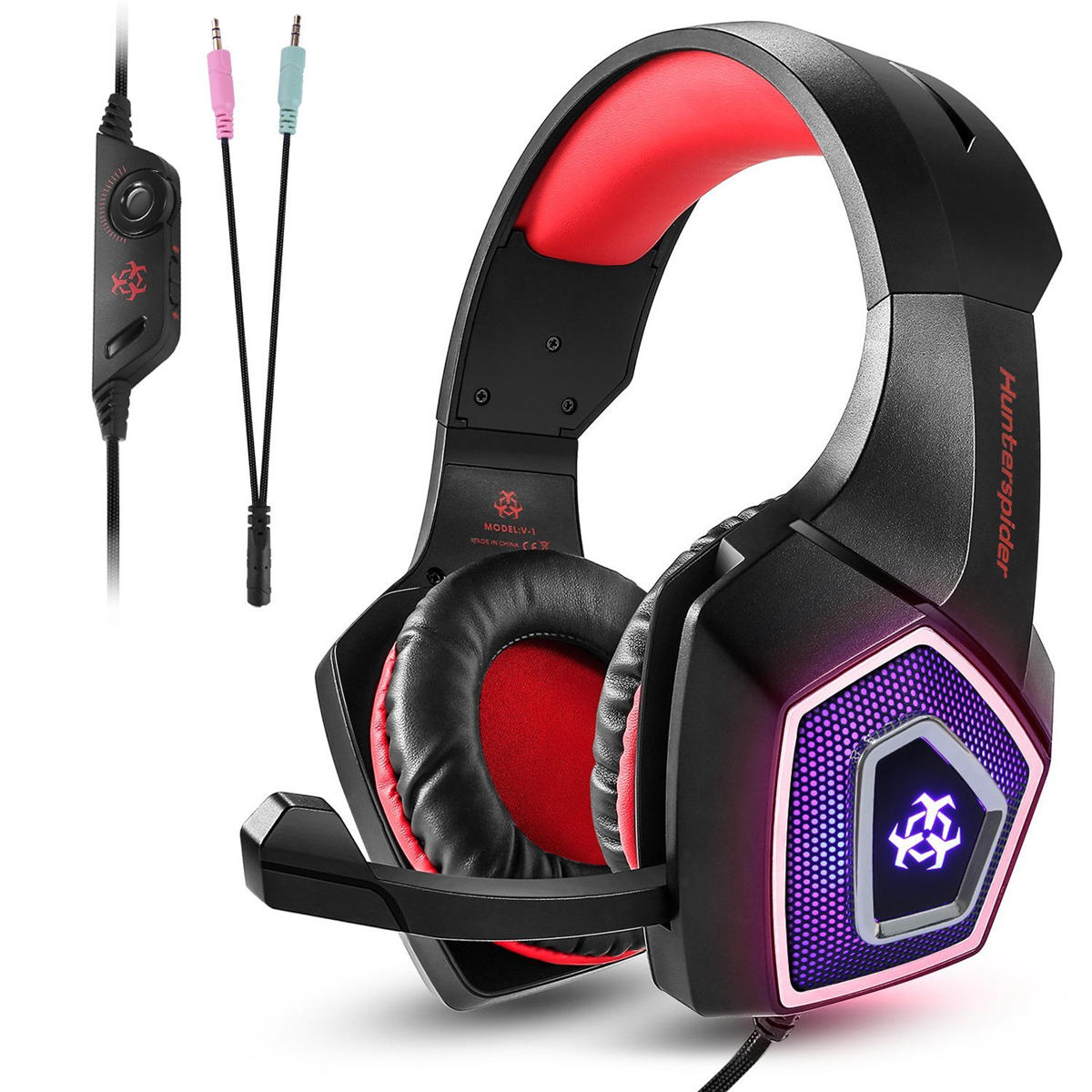 SOMIC G951S Purple Stereo Gaming Headset with Mic