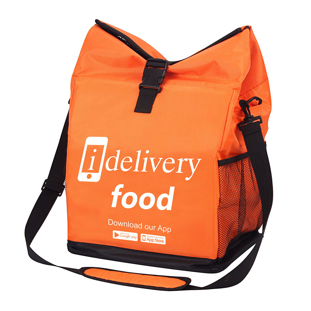 Factory Made Polyester Food Delivery Grocery Bag Thermal Insulated Reusable For Restaurants Drivers Uber