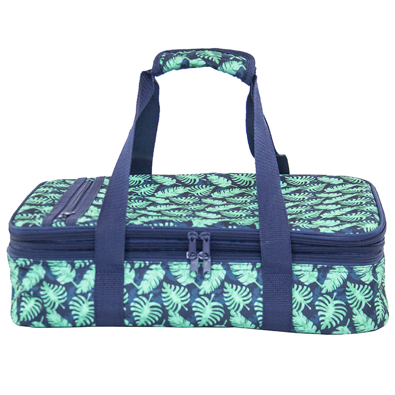 Factory Direct Polyester <a href='/casserole-carrier/'>Casserole Carrier</a> with Fashion Print - Expandable and Durable