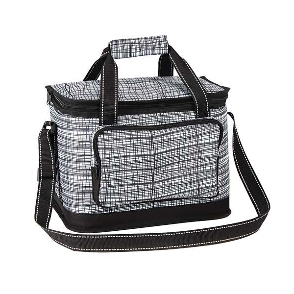 cooler bag black line