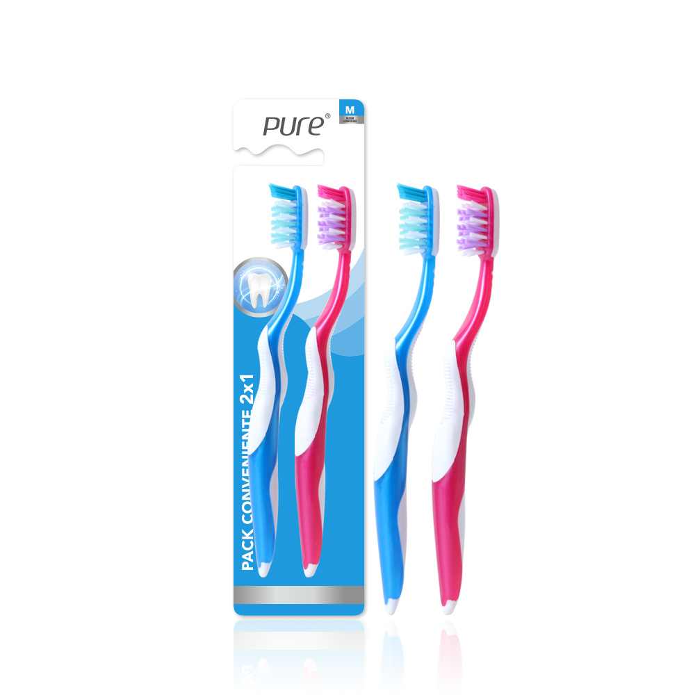 Factory Direct: Ultrasoft Fade Color Bristle Toothbrush - Gentle Oral Care