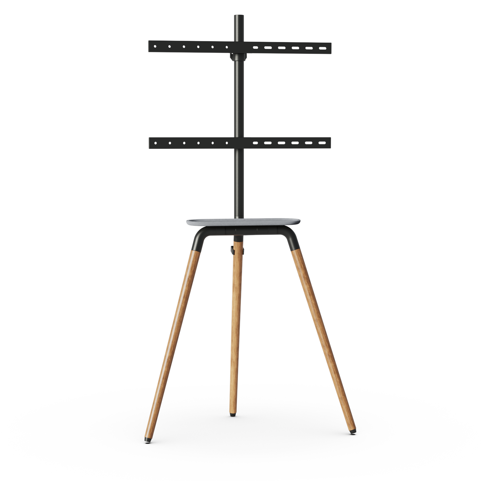 Easel TV Floor Stand with Tray for 45-65 Inch Screens | Factory Direct Supplier