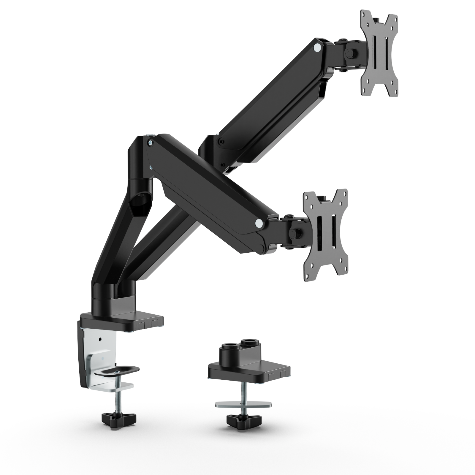 Factory Direct: Premium <a href='/dual-monitor-mount/'>Dual Monitor Mount</a> for 17-32 Inch Screens