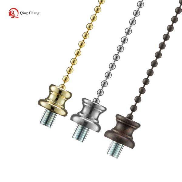 Factory-Direct Finial Connectors with Screw Converter and Pull Chain Parts - QINGCHANG