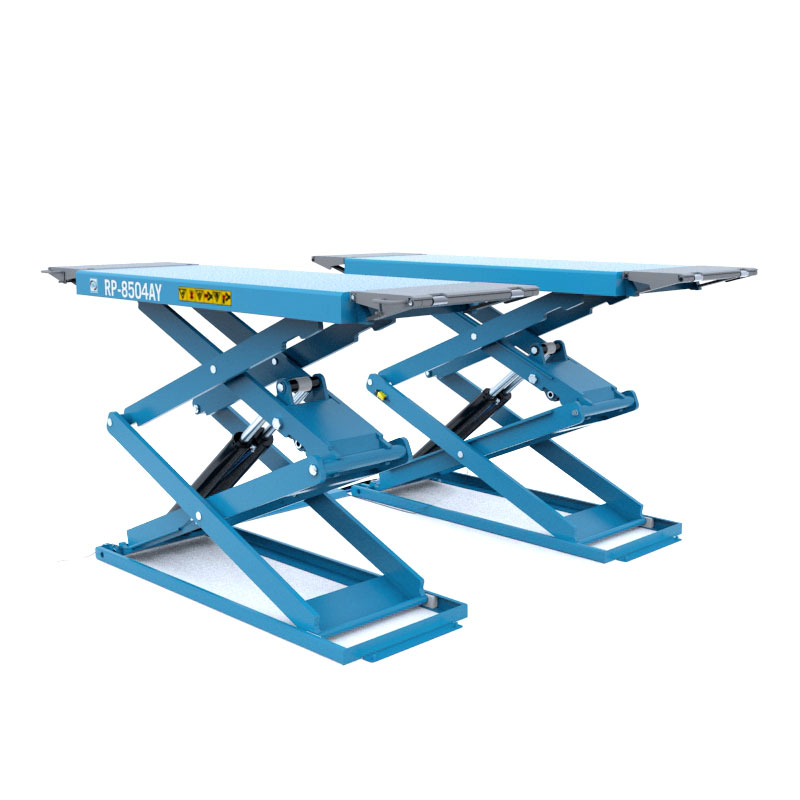 Scissor lift table - MH-T - Dynalserg, S.L. - hydraulic / stationary / roller