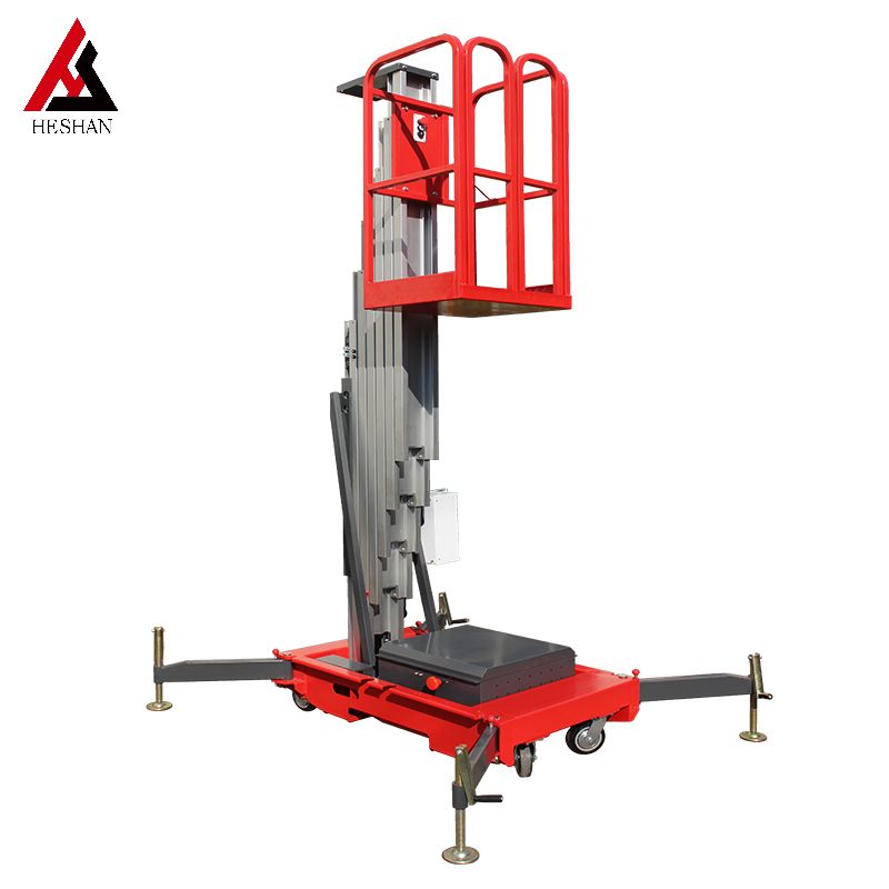 Single Mast <a href='/aluminum-man-lift/'>Aluminum <a href='/man-lift/'>Man Lift</a></a> with CE