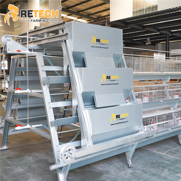 Factory Direct: Automatic A Type 3 Tiers 144 Birds <a href='/poultry-cage/'>Poultry Cage</a>