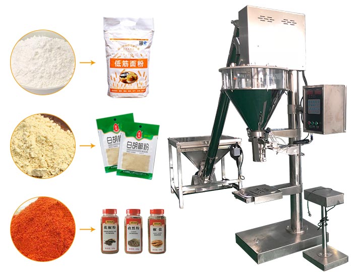 Ah-Fjj100 Automatic Sachet Powder Spice Packaging Machine - Mechanical Kingdom