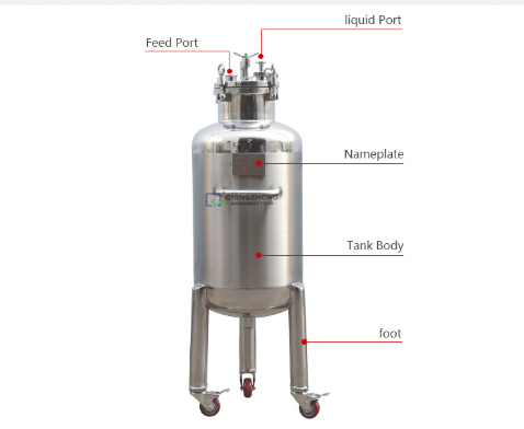 316L vacuum mobile storage tank 01