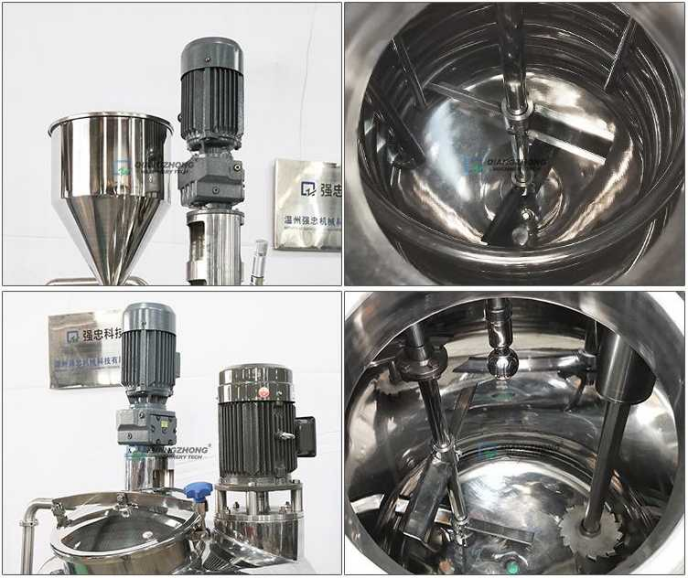 Electric heating vacuum stirring and dispersion system 05