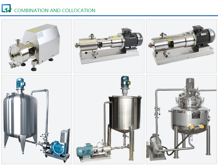 Homogenization Emulsification Pump with water cooling 14