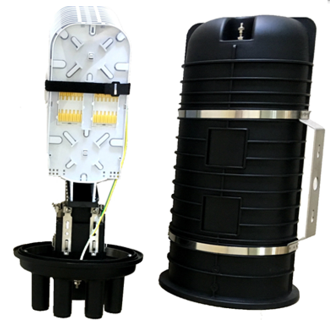 Factory-Made Dome Vertical <a href='/fiber-closure/'>Fiber Closure</a>/Enclosure GJS03-M8AX-RS - Reliable and Durable Solution