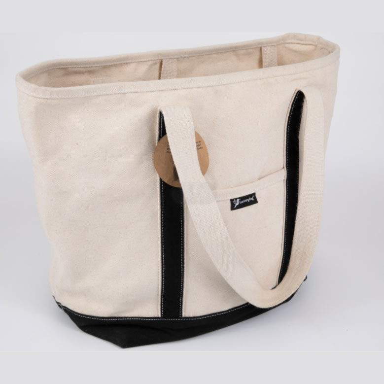 Factory Direct: Get Your Large Grocery Tote Bag with Outside Pocket Today!