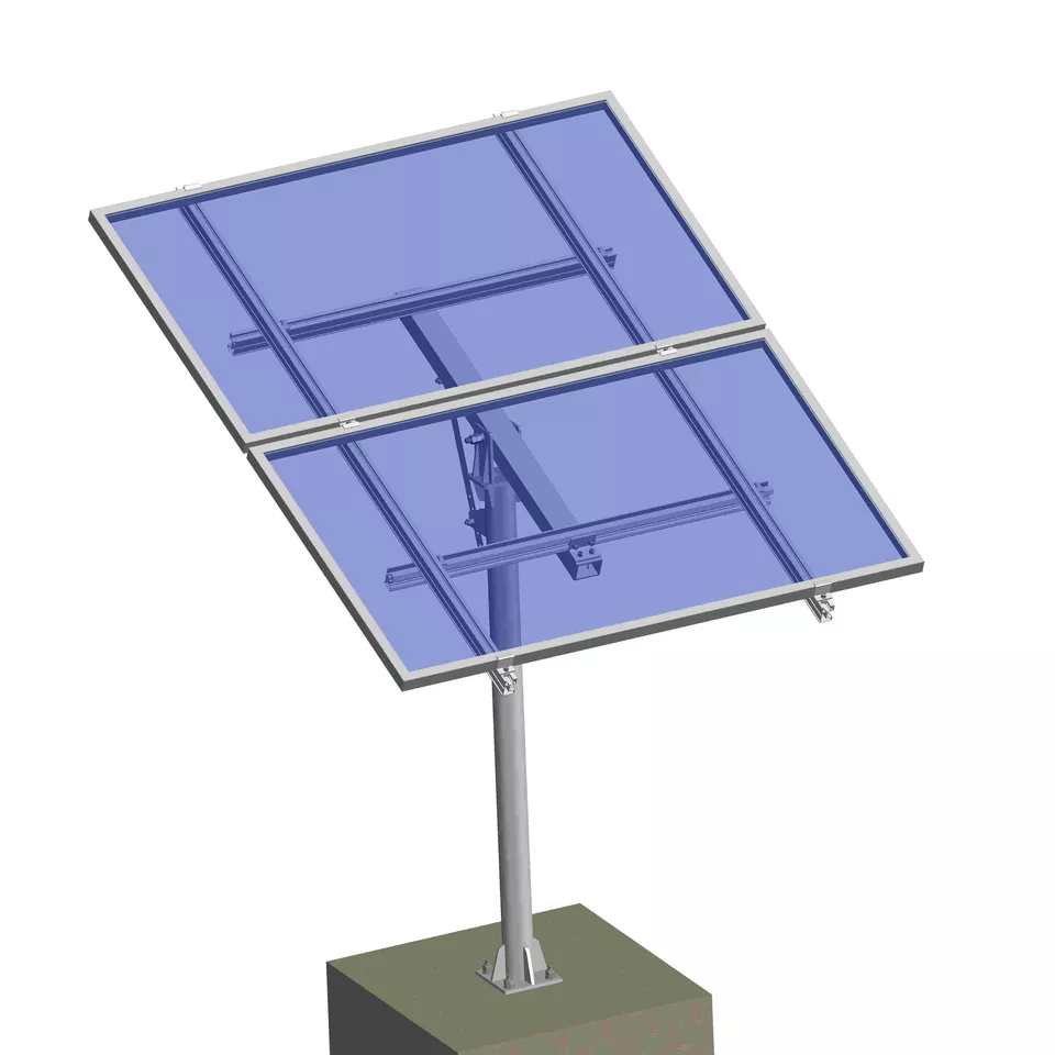 <a href='/qinkai/'>Qinkai</a> Solar Ground <a href='/single-pole-mounting-system/'>Single Pole Mounting System</a>s