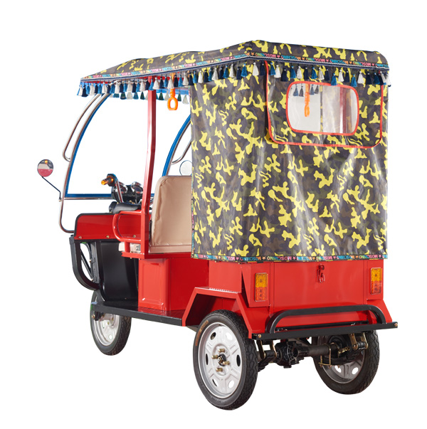 China Simple Design Auto Rickshaw Asian Hot Selling Electric Rickshaw Low Maintenance Electric Tricycle Rickshaw For Passenger