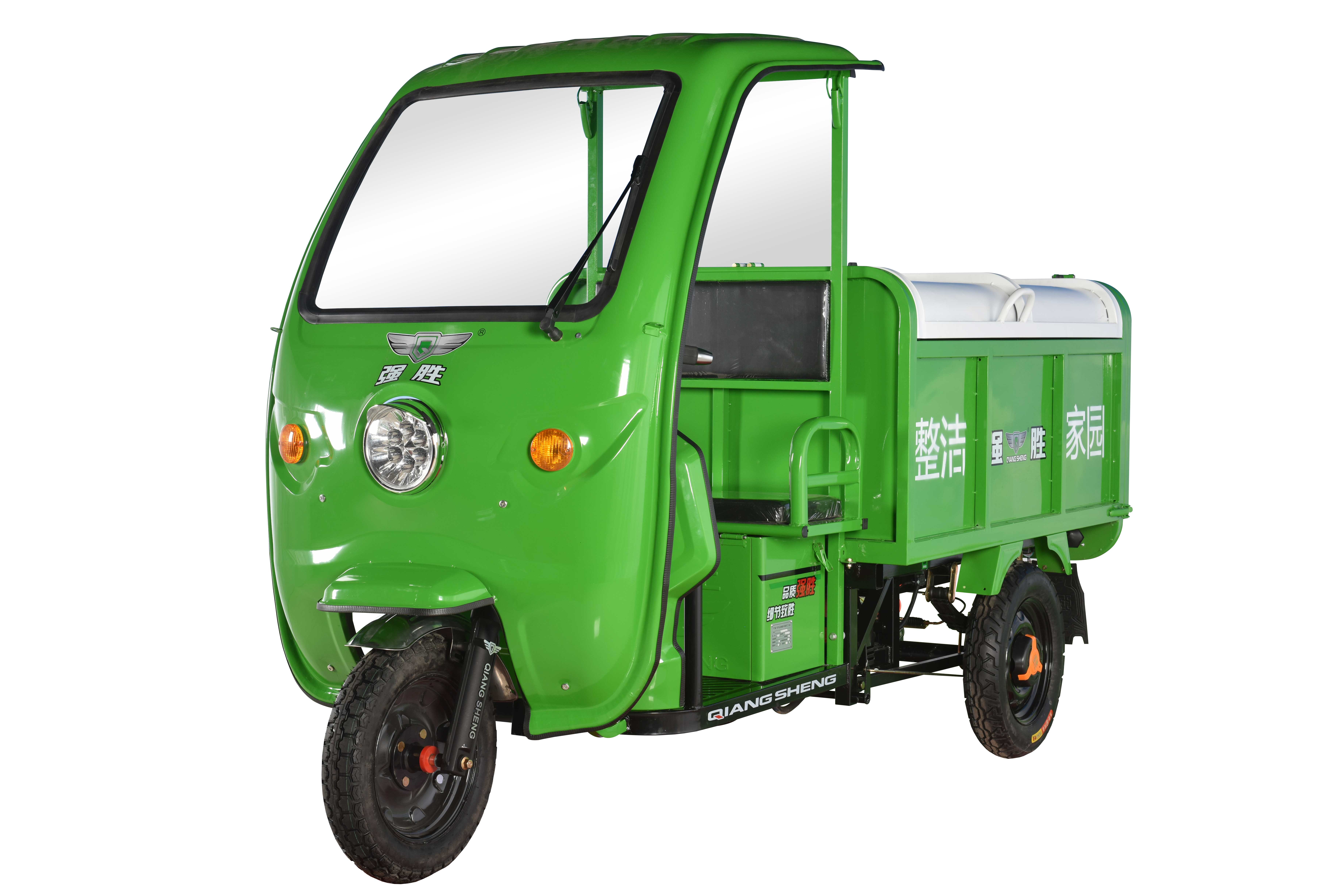2020 ECO friendly electric garbage rickshaw new design three wheel  tuk tuk  hot sale electric  Sanitation truck
