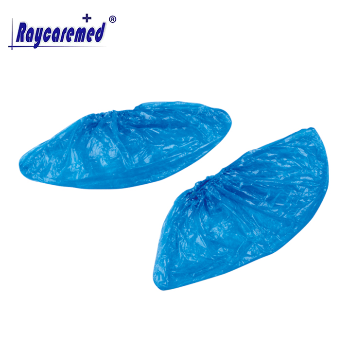 RM05-009 Disposable Waterproof PE CPE Plastic <a href='/shoe-cover/'>Shoe Cover</a>