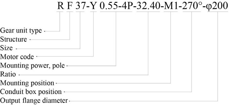 R Series Inline Helical Gear Motor (9)