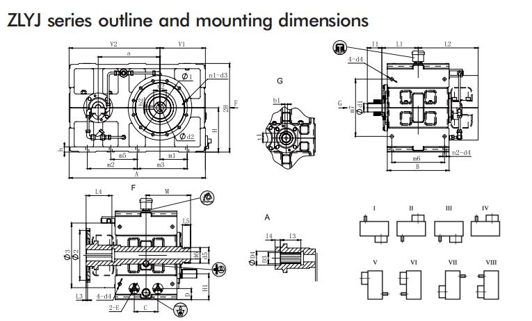 ZLYJ Series Single Screw Extruder Gearbox (7)