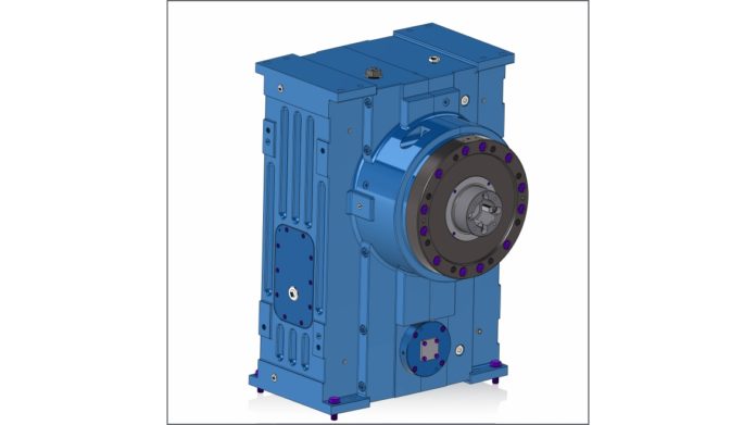 right angle helical bevel gear reducer