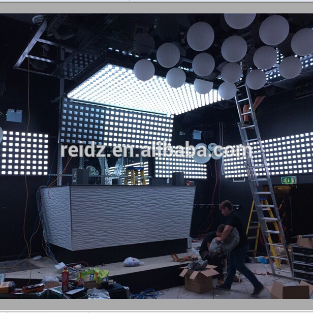 Night club decor wall pixel led panel disco club decoration