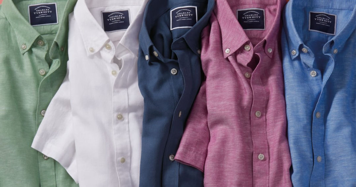 Men's Cotton Stretch Shirts | Charles Tyrwhitt