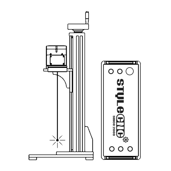 co2 laser marking machine, laser marking equipment