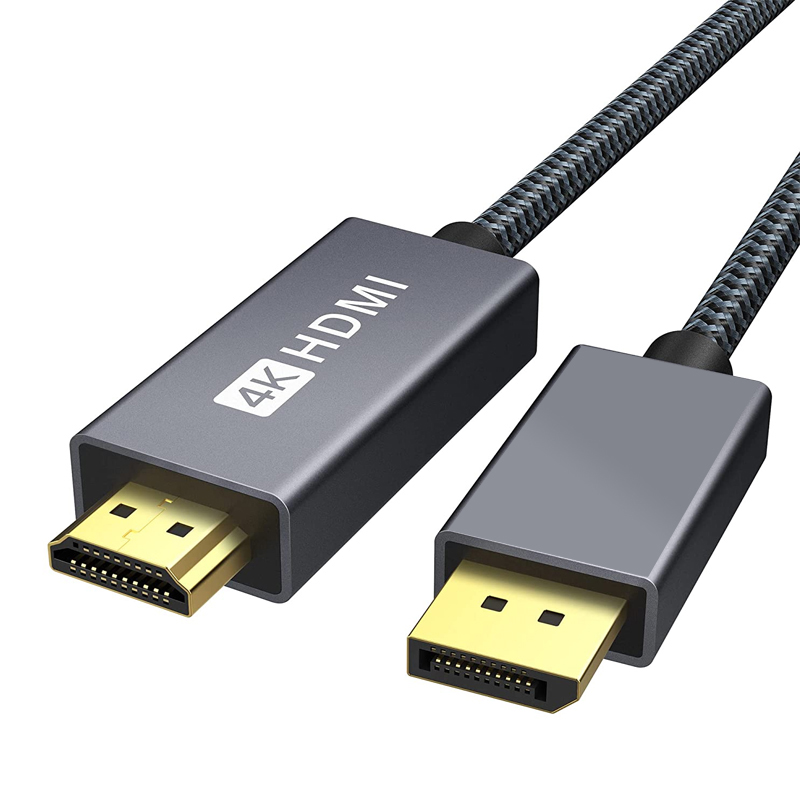 Premium 4K DP to HDMI <a href='/cable/'>Cable</a> | Factory-Direct | Gold-plated | 60Hz Support