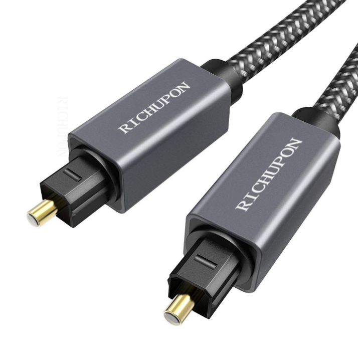 Factory Direct: Premium Optical Audio <a href='/cable/'>Cable</a>, Slim Braided Fiber Cord & Toslink Cable