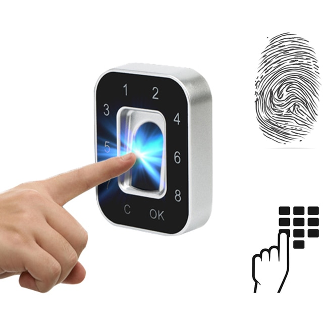 Remote Door Lock Fingerprint Recognition House Front Door Lock for Home Security