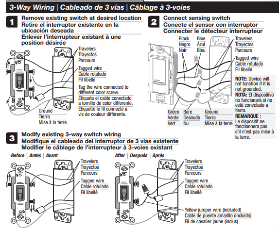 3 Way Occupancy Sensor Wiring Diagram | Wiring Diagram Database