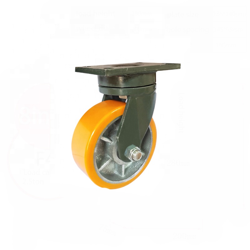 Xinchen caster wheels produce central locking casters for medical bed and trolley use | PRUnderground