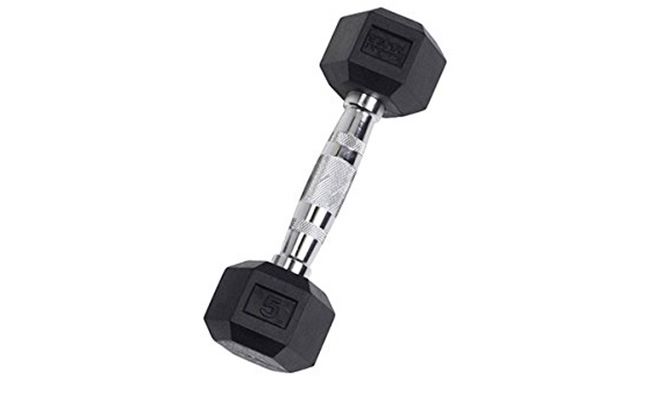 Rubber Coated Dumbbells