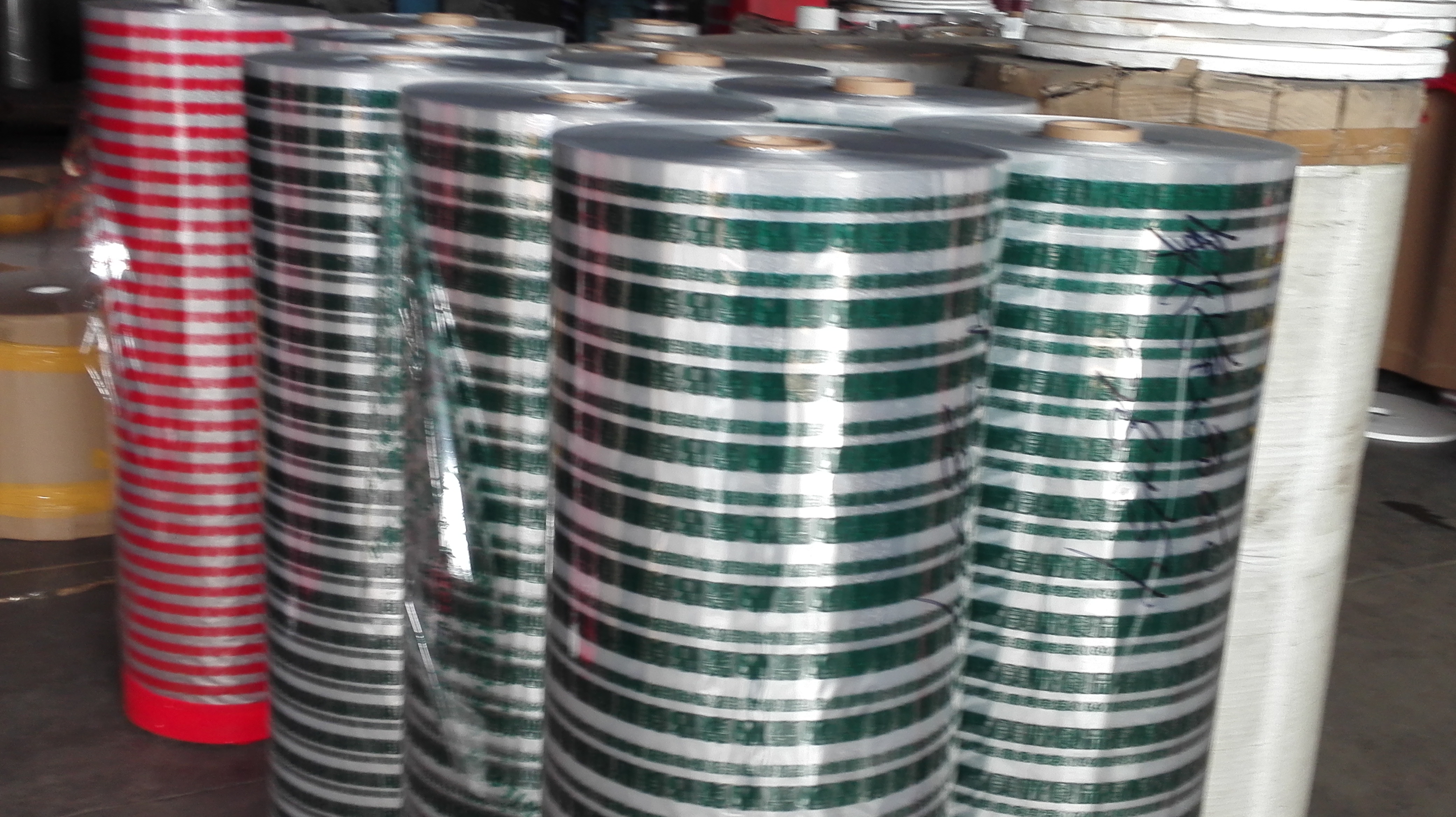 Printed Adhesive Tape Jumbo Roll 1280mm x 4000M