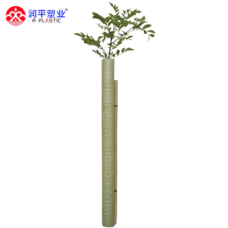 Factory Price Foldable PP Corrugated <a href='/corflute/'>Corflute</a> Tree Guard - Edge Ultrasonic Sealed Welded, Protect Your Plants Efficiently!