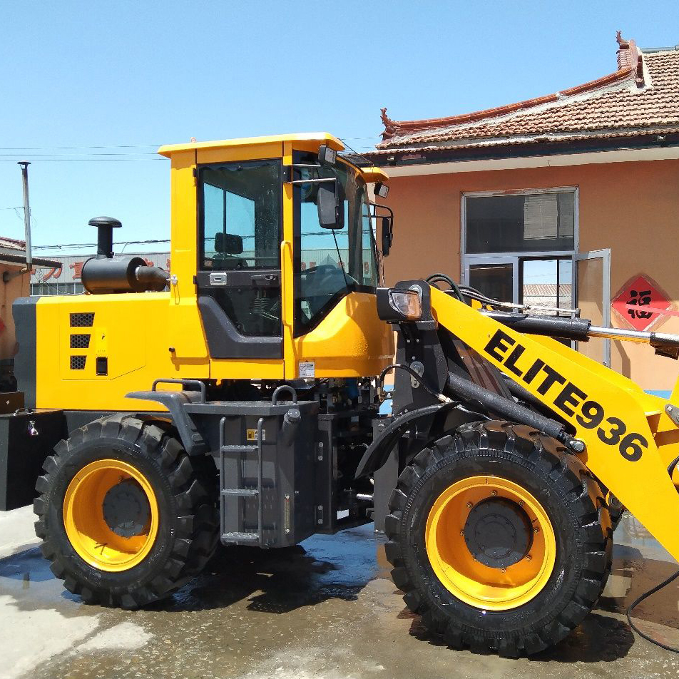 Factory direct sale: Buy 2.5T 92kW ET936 hydraulic front end wheel loader-