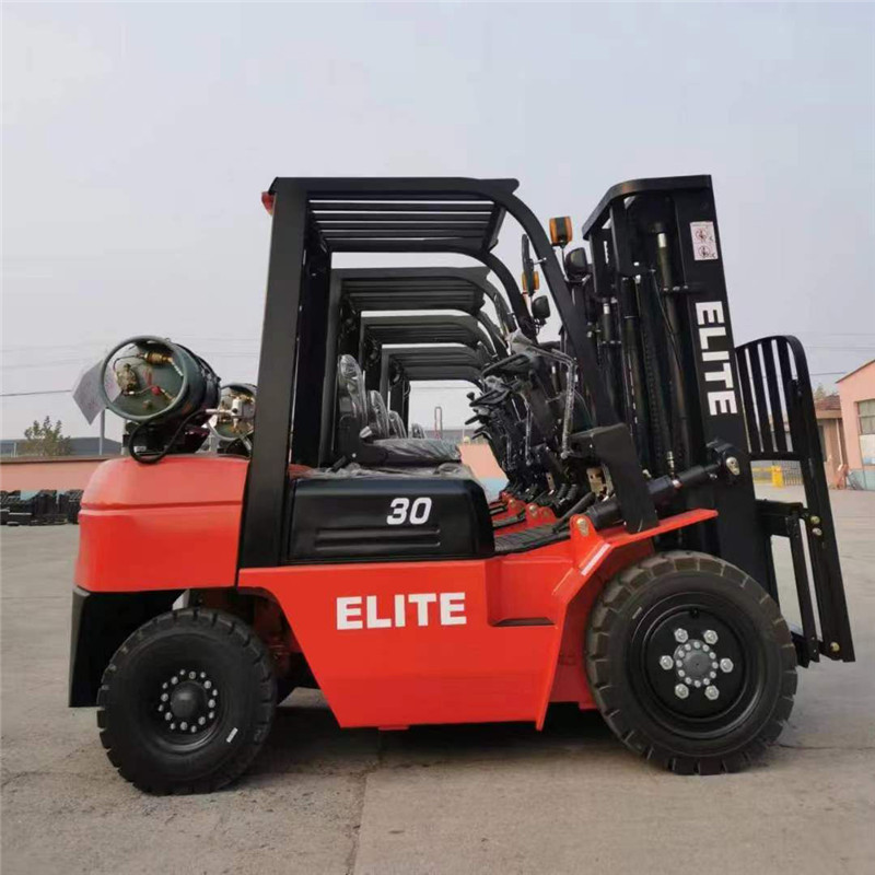 Leading Factory of Best Selling Nissan K25 Engine Dual Gasoline LPG 1-3 Ton Propane Forklifts in Japan